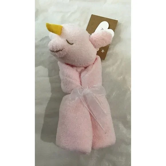 Angel Dear Pink Lamby Lamb Sheep Unicorn Baby Girl Security Blanket Lovey  NWT - Main Image